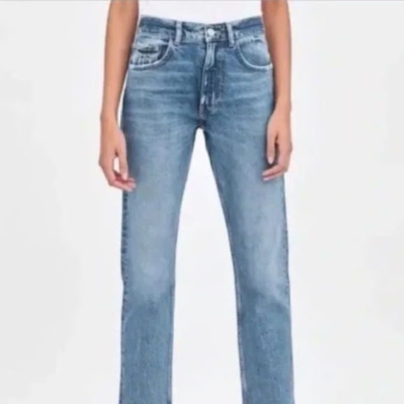 Size 6 Zara Straight Leg Jeans - Picture 1 of 7